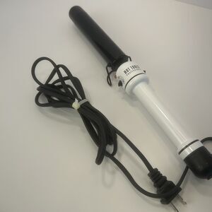 Hot Shot Tools Curling Wand Hair Curler  Iron Ceramics Tested Works  1  1/4”